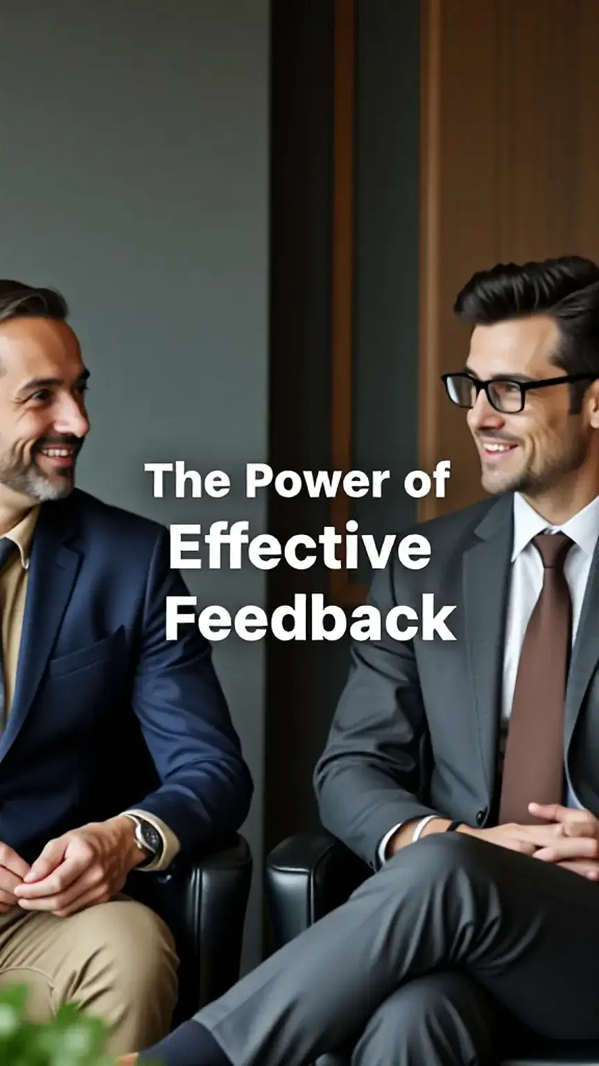 Colleagues in productive discussion, effective feedback techniques, workplace relationships, professional communication.