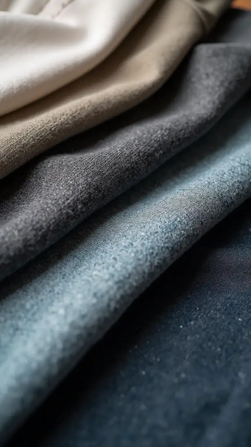 Best t-shirt fabrics for men: cotton, bamboo, merino wool, essential t-shirts, fabric guide.