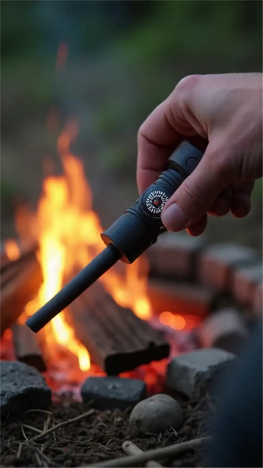 UCO Gear Campsaver fire starter tool for outdoor adventures, easy campfire ignition, essential camping gear, fire starting for men.
