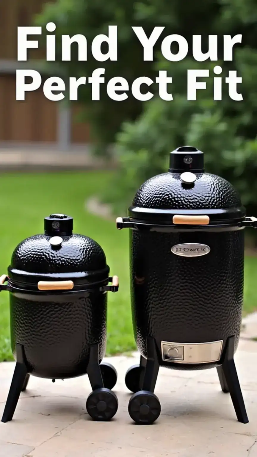 Comparison of smoker sizes for backyard BBQs. Beginner smoker guide, smoker reviews, choosing smoker size.