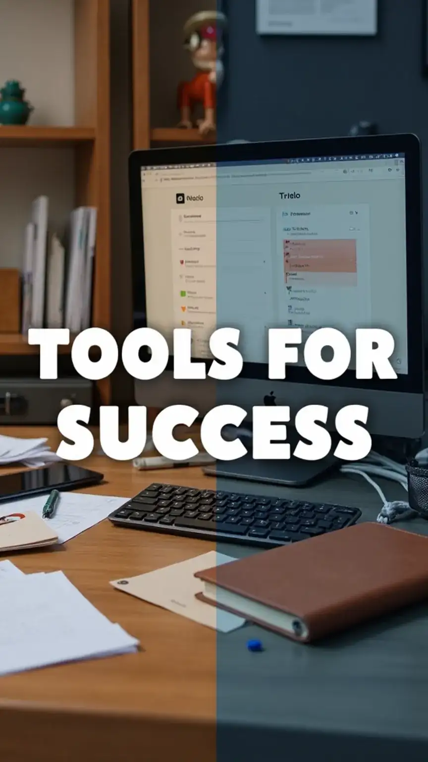 Productivity tools for entrepreneurs, overcoming business obstacles with organization. Keywords: entrepreneur challenges, business obstacles, startup challenges, productivity tools, Todoist, Trello.