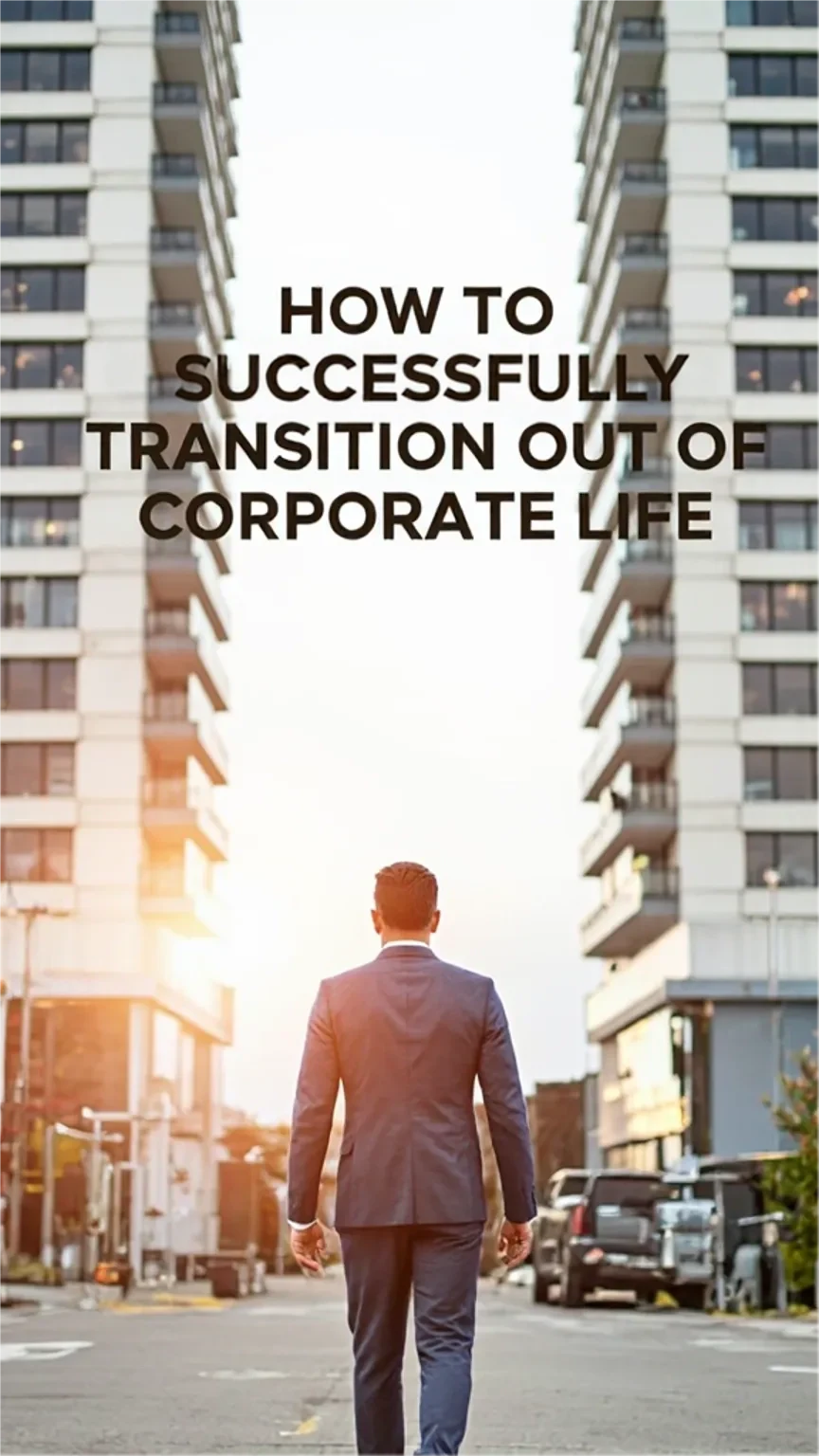 How to Successfully Transition Out of Corporate Life: A Step-by-Step Guide