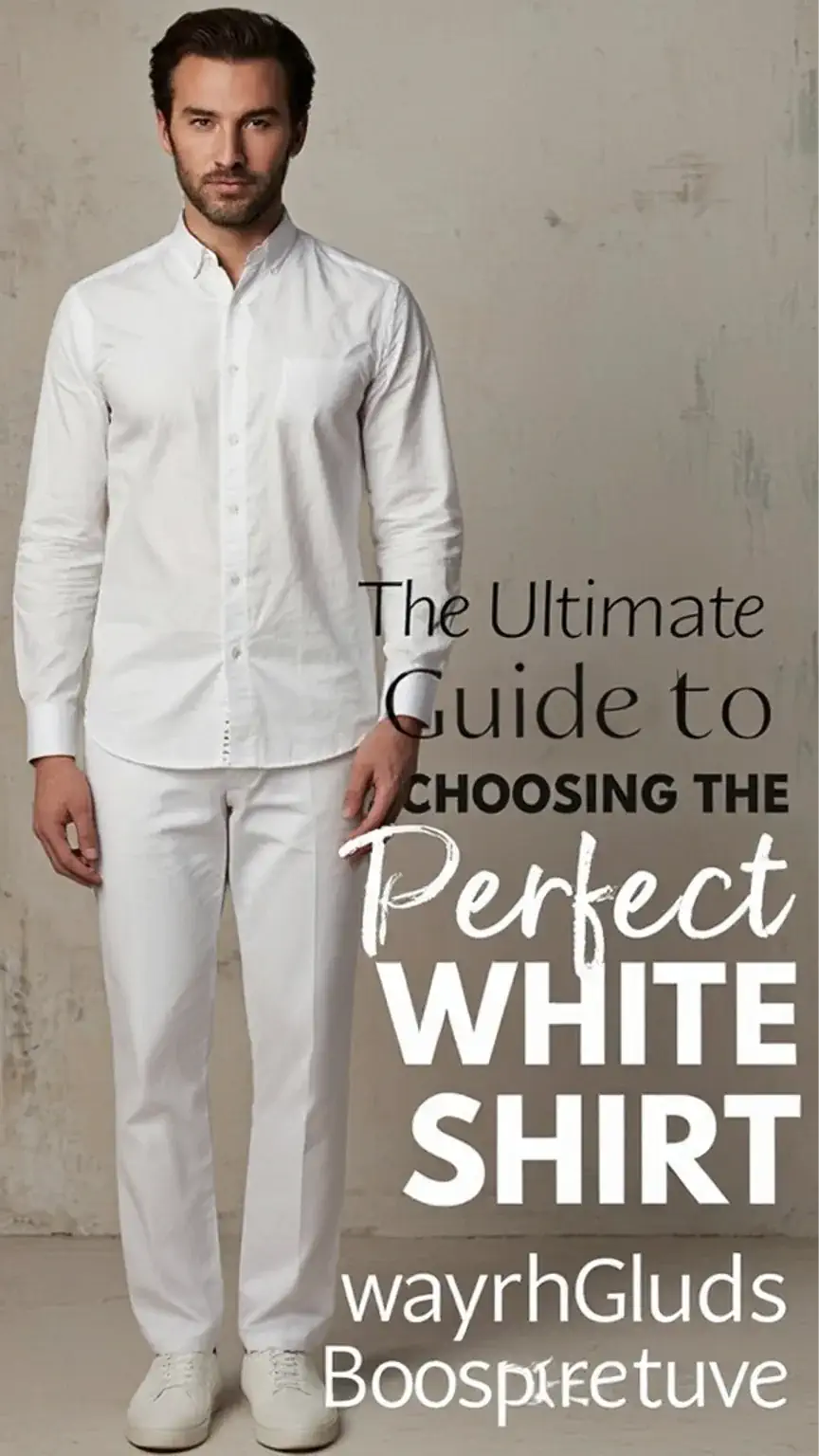 The Ultimate Guide to Choosing the Perfect White Shirt: A Guy's Perspective