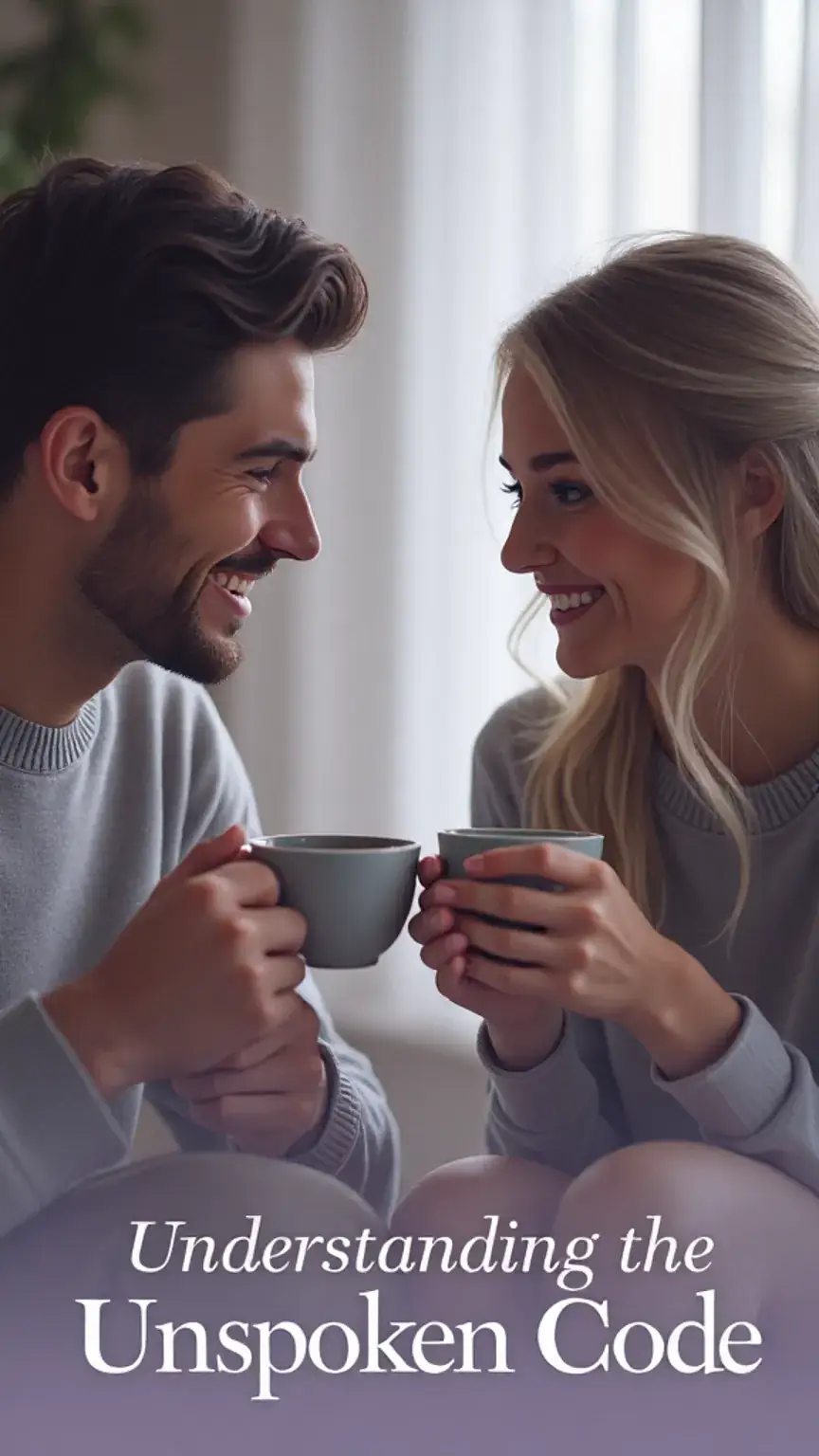 Couple in deep conversation, illustrating understanding male etiquette for special occasions and relationship advice.