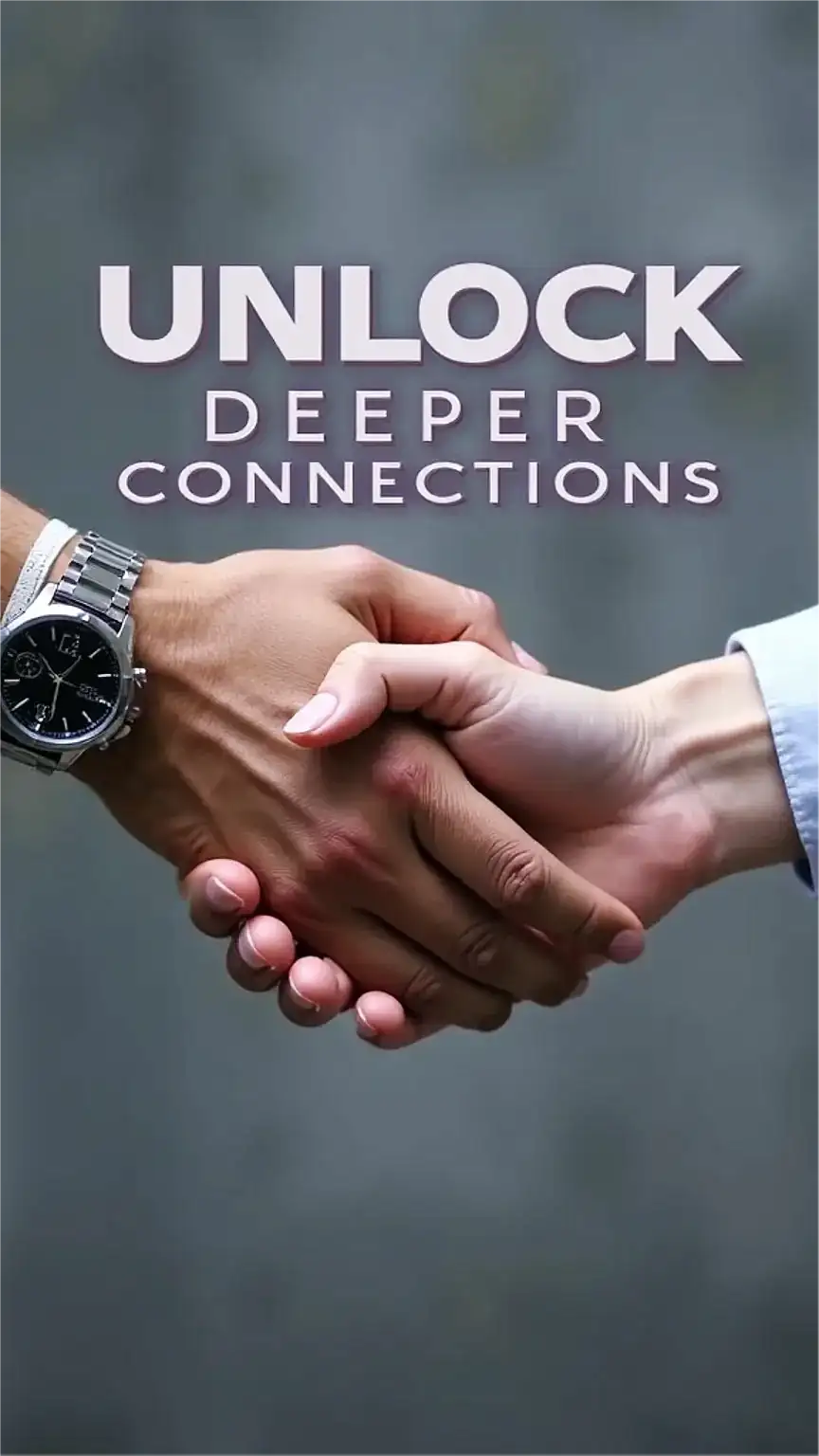Illustrative image for relationship advice: two hands connecting, symbolizing honesty and open communication for men in relationships, what men want.