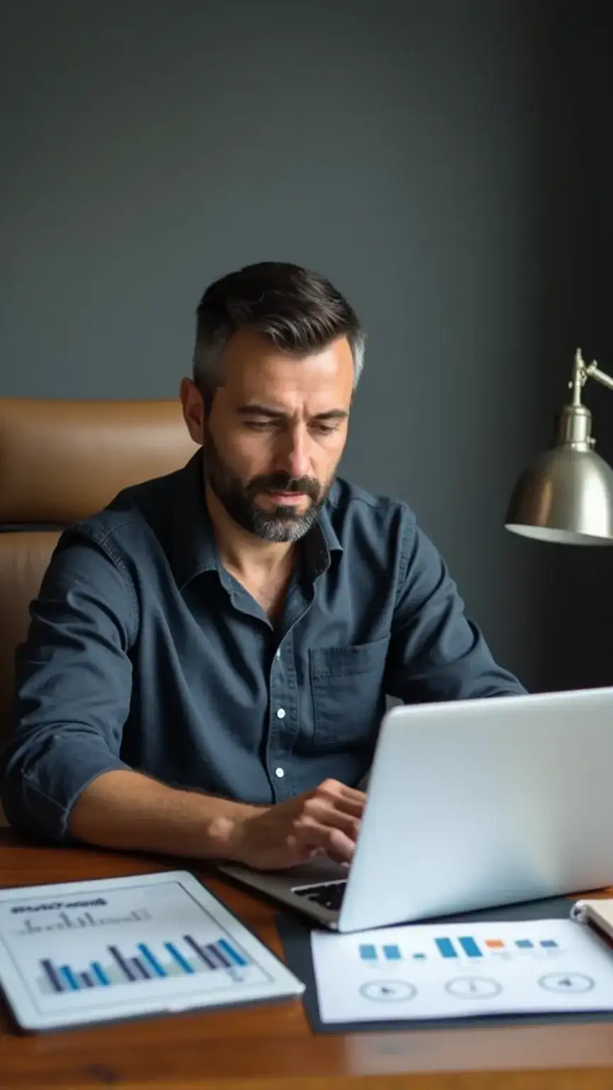 Reviewing and updating insurance and estate planning strategy for men. Financial future planning and wealth management.
