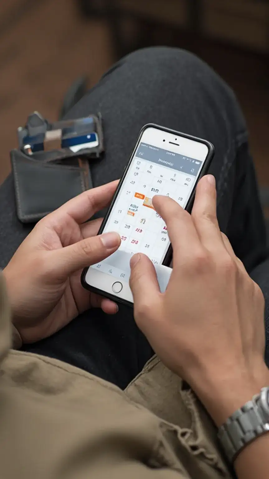 Using technology for work-life balance, dad calendar app, fatherhood productivity tools, balancing career and family.