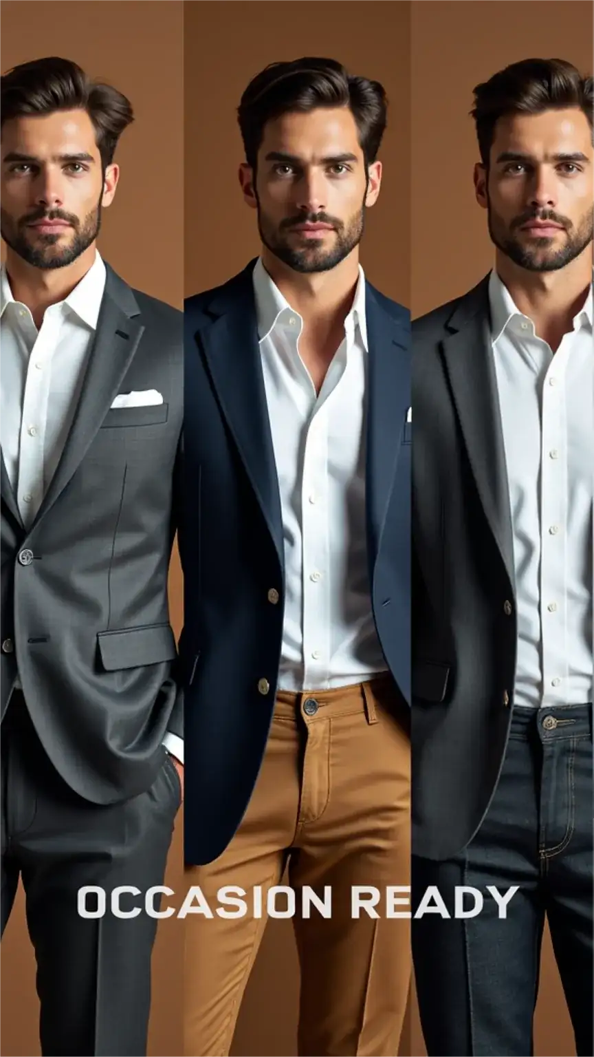 How to wear a white shirt for any occasion: formal, business casual, casual. Versatile men's white shirt styling.